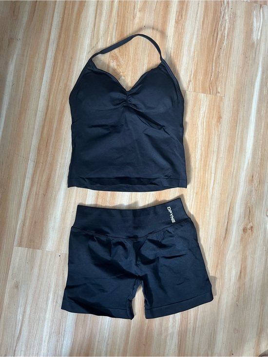 Dfyne Other - Dfyne Black Women's Athletic Tankini Top and Shorts Set
